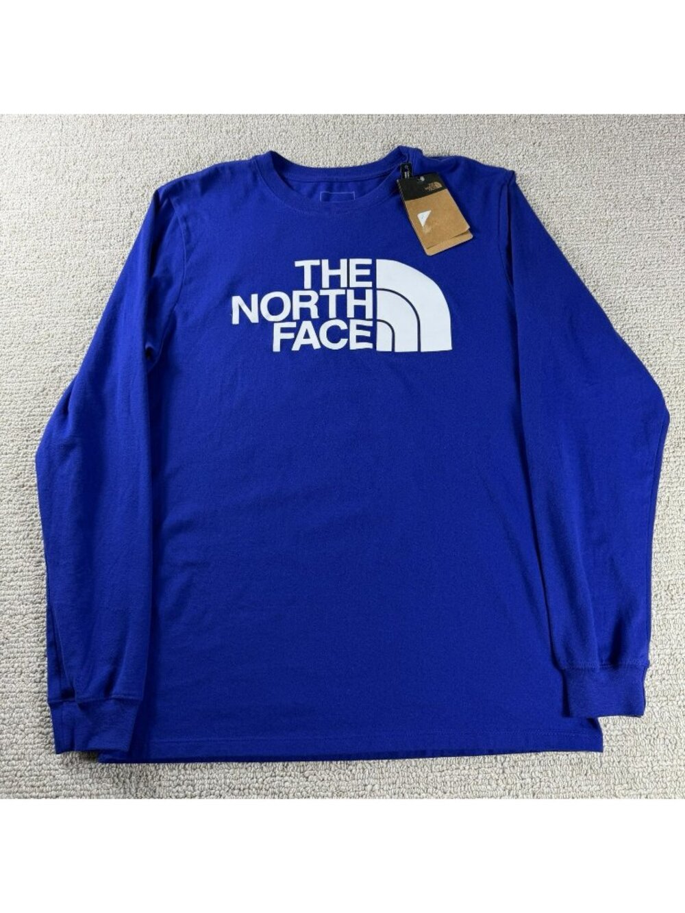 The North Face Interjection Long Sleeve Graphic T-shirt Blue Men’s Size Medium